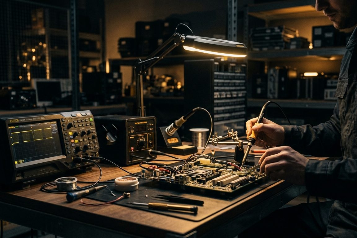 Endüstriyel Elektronik Onarım Vaka Çalışması